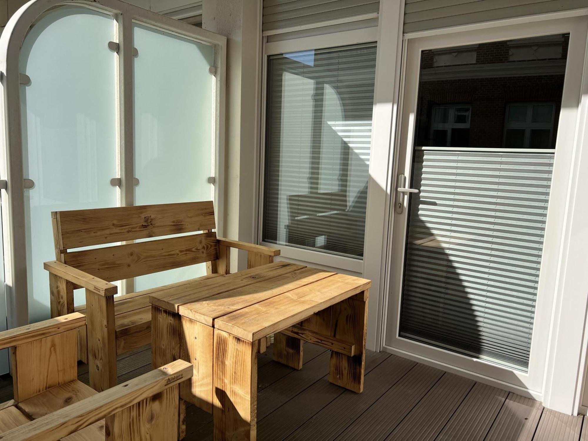 Ferienwohnung Alte Teestube Schmidt 59 Links Norderney Exterior foto